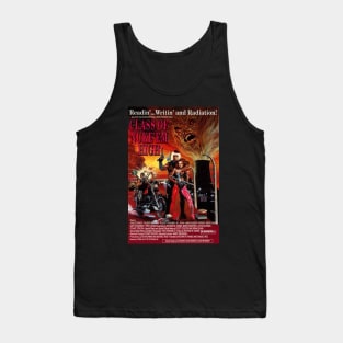 Classic Sci-Fi Movie Poster - Class of Nuke'em High Tank Top